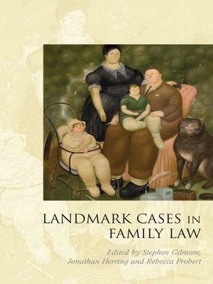 cover image of Landmark Cases in Family Law